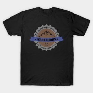 Gipfelbesteigung Nebelhorn Height 2224 m T-Shirt